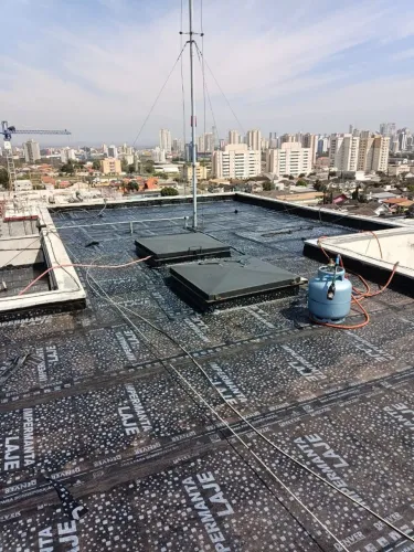 Impermeabilização de laje e telhados