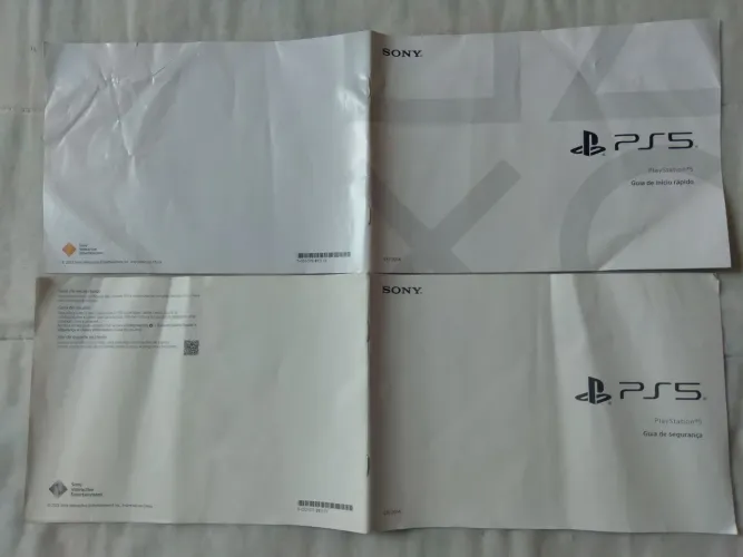 GUIA DE SEGURANÇA E GUIA RÁPIDO PS5