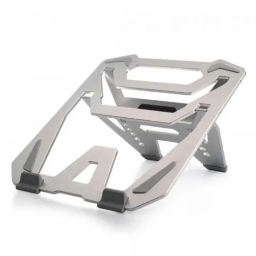Suporte Para Notebook C3Tech Prata com 6 Ajustes De Altura - WZetta