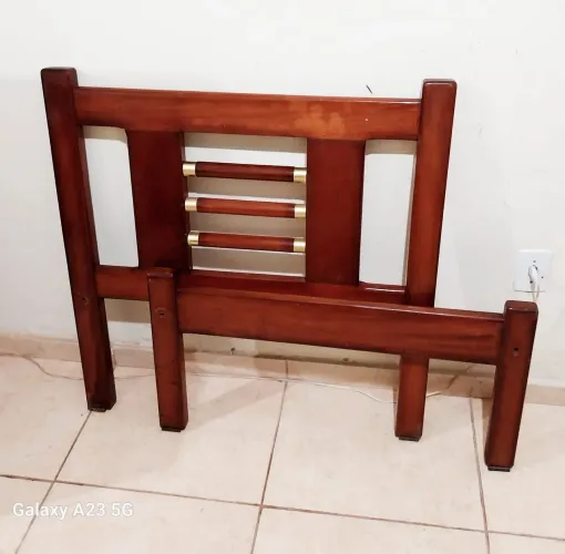 Cama Madeira Nobre Nobel (solteiro padrão) EXCELENTE!!!