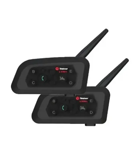 Intercomunicador Teleheer System V6 Riders (Par) - Loja Natan Informática