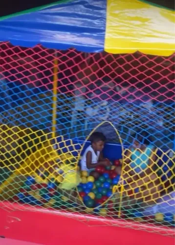 Casinha de bolinhas para aluguel