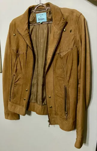 Jaqueta Guess by Marciano - Feminina em Couro Legítimo Marrom