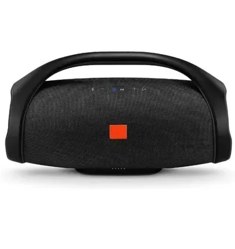 Caixa de Som Bombox Grande 34cm Recarregavel Radio Mp3 Via Pendriver