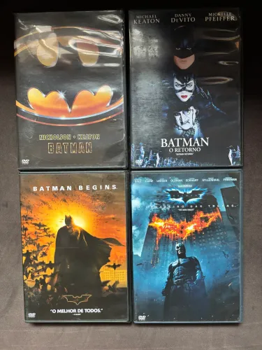 Coleção Batman em DVD
