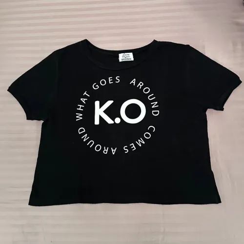 Camiseta Preta da Zara 