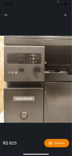 Impressora multifuncional Hp M1132w seminova garantia