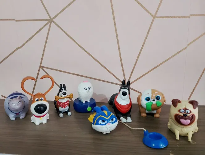 Coleção de miniaturas." A vida secreta dos bichos"