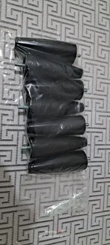 Kit pé de cama com 7 unidades 