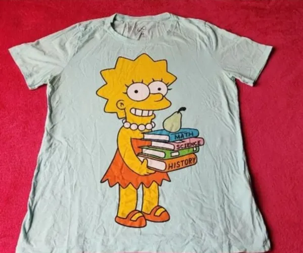 lisa simpson the simpsons blusa camisa camiseta