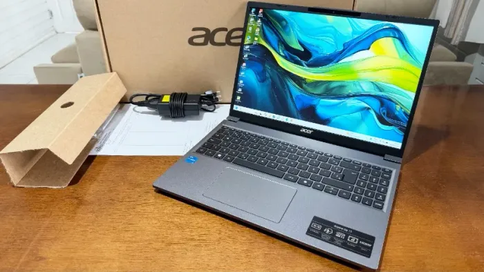 Note Acer GO 15 I5 13th, 16GB, 15.3 IPS", SSD 256, novo c/ nota na garantia até 10/06/26!