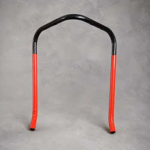 Suporte Metálico para 2 Bicicletas Vermelho e Preto