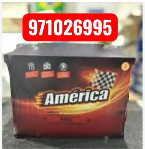Bateria de carro América 18 meses fabricante heliar 
