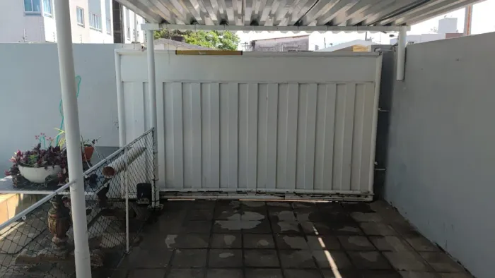 Portão em aço 3,2x1,9m