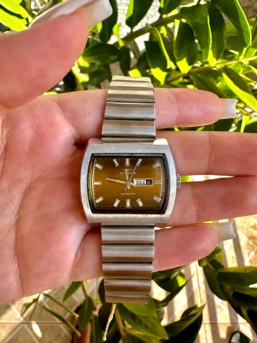 RELÓGIO TECHNOS AUTOMÁTICO ANOS 70