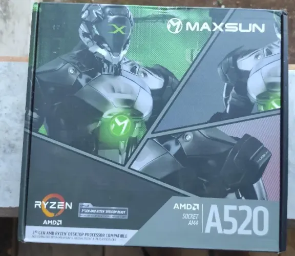 Placa Mãe A520 - AM4 Semi Nova