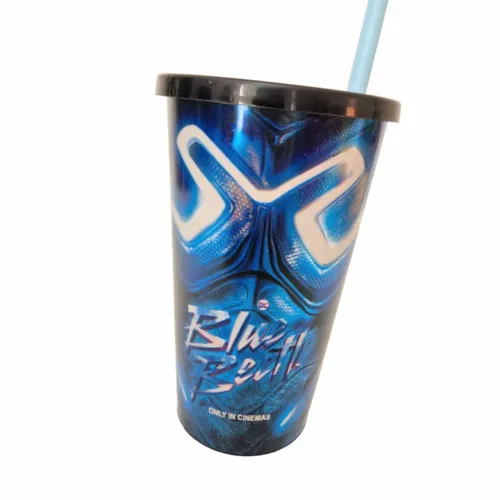 Copo Filme Besouro Azul - Oficial Cinemark 750ml 
