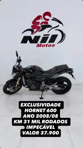 HONDA HORNET 600 ANO 2008/2008