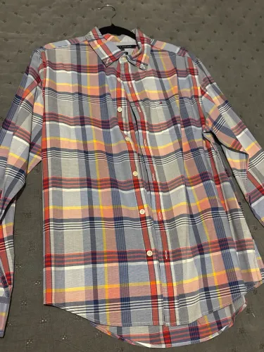 Camisa Tommy xadrez M 