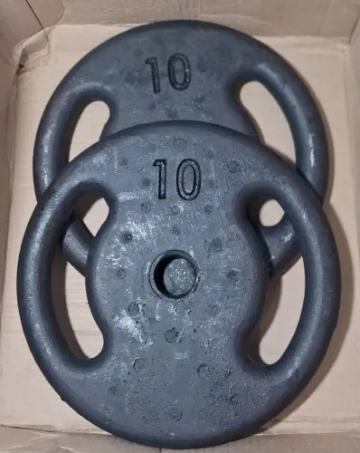 Vende 1 par de anilhas de 10kg