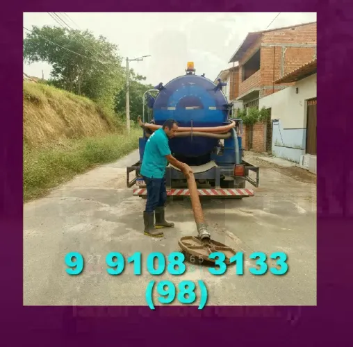 Caminhão Seca Fossa com Rocha - Serviço Rápido e Confiável