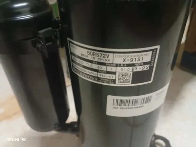 compressor ar  24.000 btus 220v r22 novo 