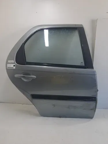 Porta Fiat Palio Elx Traseira L.direito 2007/2008 Orig 21790 Traseira Direito Prateado