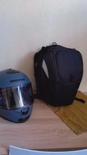 Bolsa e capacete kit