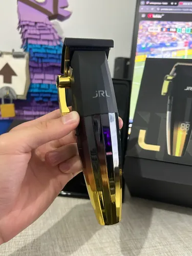 JRL ff2020c Gold máquina de corte cabelo