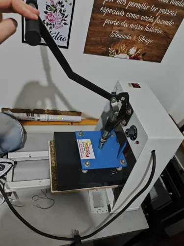 Prensa térmica sublimação