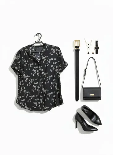 Blusa floral tamanho M