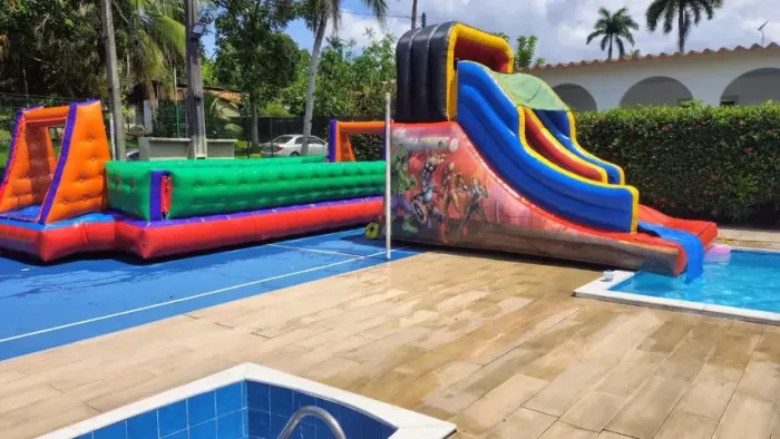 Aluguel de brinquedos com qualidade e diversão garantida para a criançada!