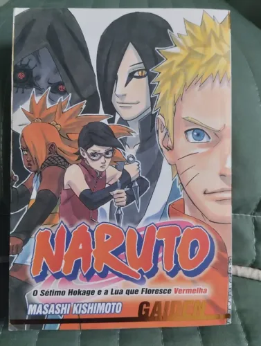 Mangá NARUTO GAIDEN - O sétimo Hokage e a Lua que Floresce Vermelha