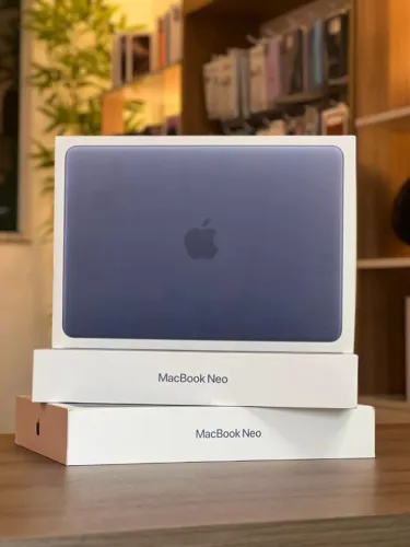 MacBook Neo 256/8 (A18 Pro) 13"  - Lacrado - 1 ano de garantia - Loja Física - 18X