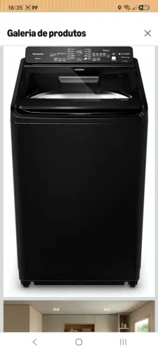 Máquina de lavar Intuitive+ Panasonic 19kg, Lacrado.