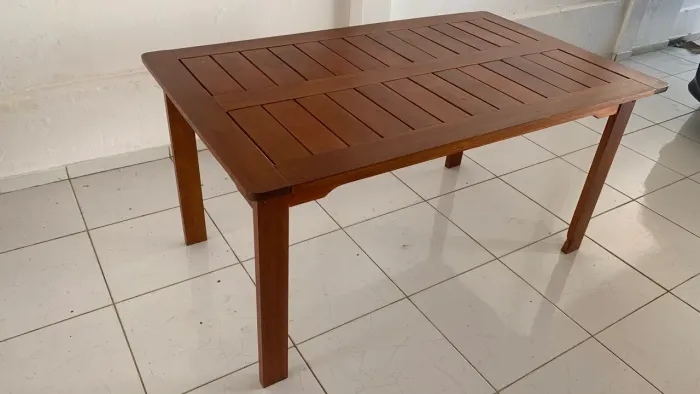 Mesa de Madeira Metalnew