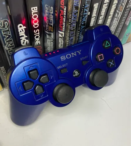 Control de PlayStation 3 azul original funcionando 100%