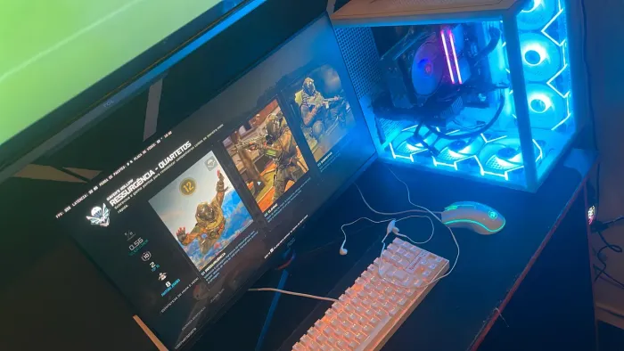 VENDO PC GAMER COMPLETO COM MONITOR 5600x , Rtx 2060 , 16gb ram 