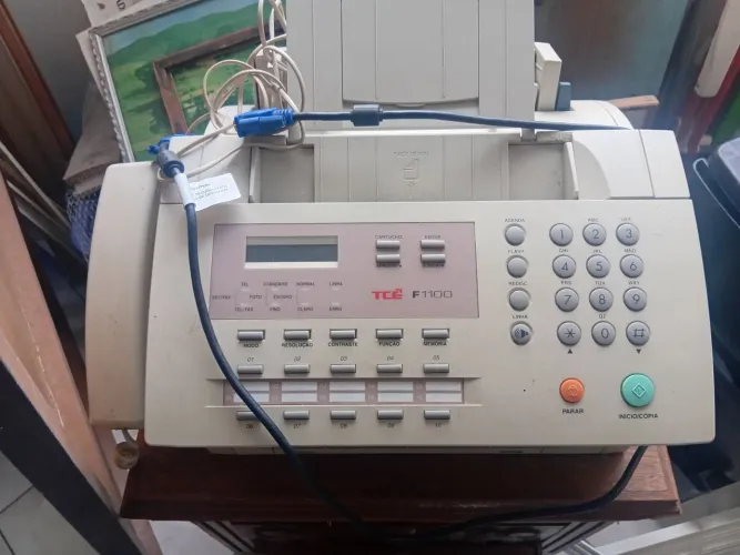 Telefax TCE F1100 Vintage década de 90