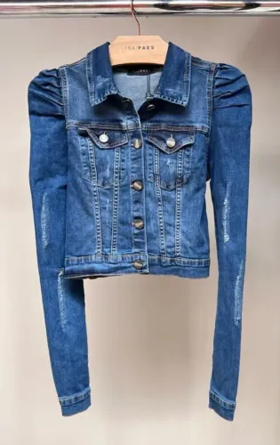 Jaqueta jeans Manga Princesa (Isa Paes)
