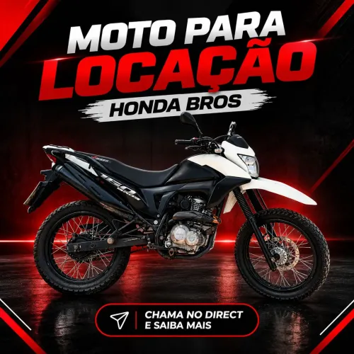 Alugo moto Bros Honda ideal pra rodar de app e entregas