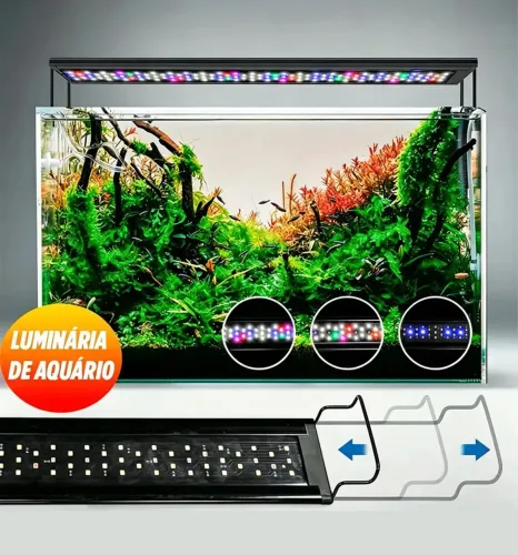 Luminária para aquário