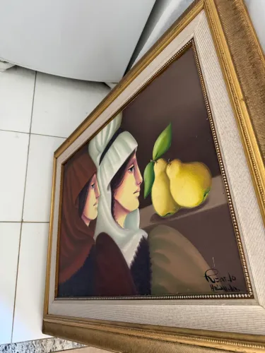 Vende- se quadro em tela pintada 250,00