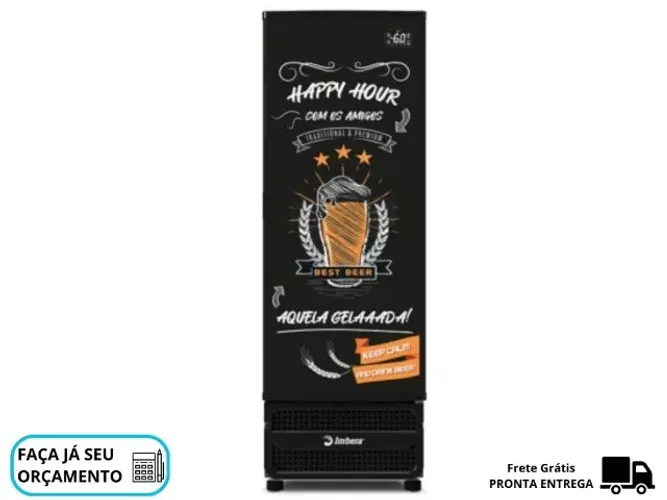 Cervejeira Imbera Porta Cega 565L Nova
