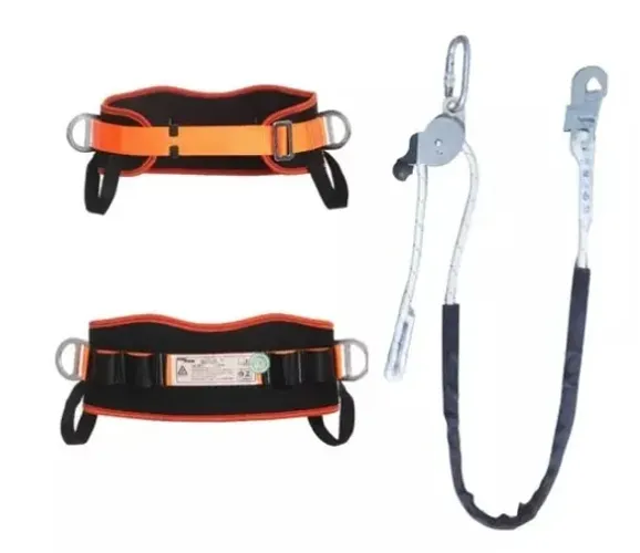 Kit com 1 Cinturão Abdominal e 1 Talabarte de Posicionamento