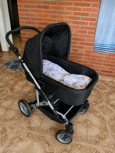 Carrinho de Bebê ABC Design 3 em 1 (Modelo Como 4)