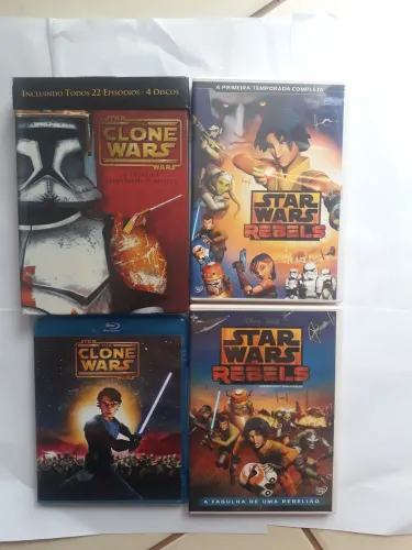 Star Wars box Completo Animação 