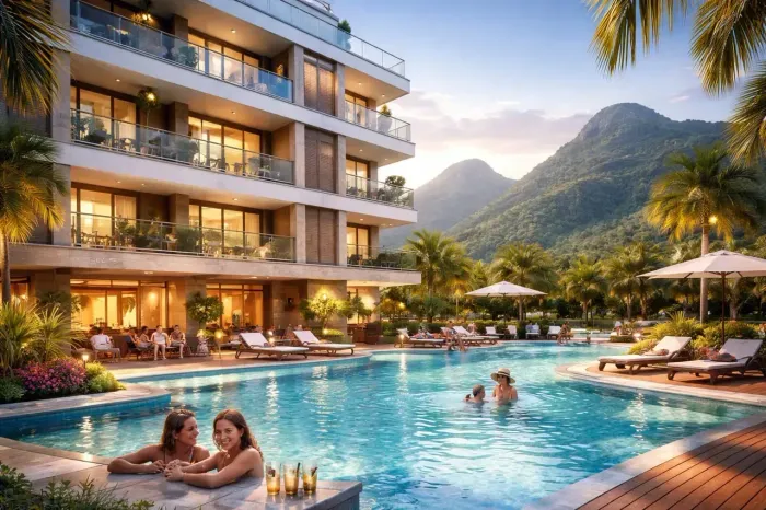 STUDIO DENTRO DO PONTAL OCEÂNICO - RECREIO - RIO DE JANEIRO/RJ