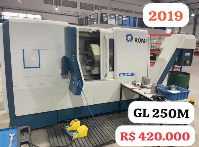 Torno CNC Romi GL 240M