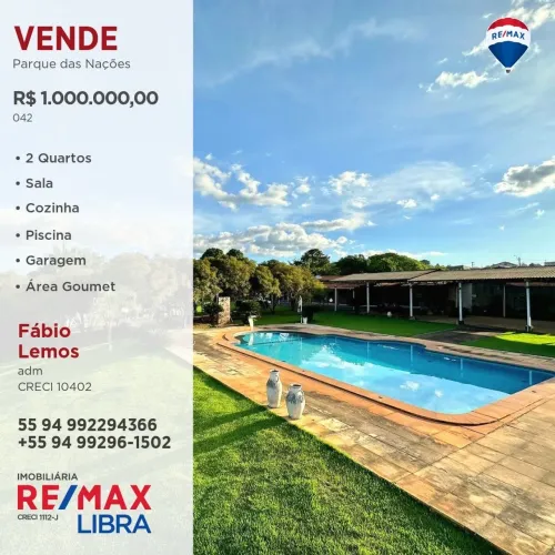 IMOBILIÁRIA LIBRA VENDE CHÁCARA